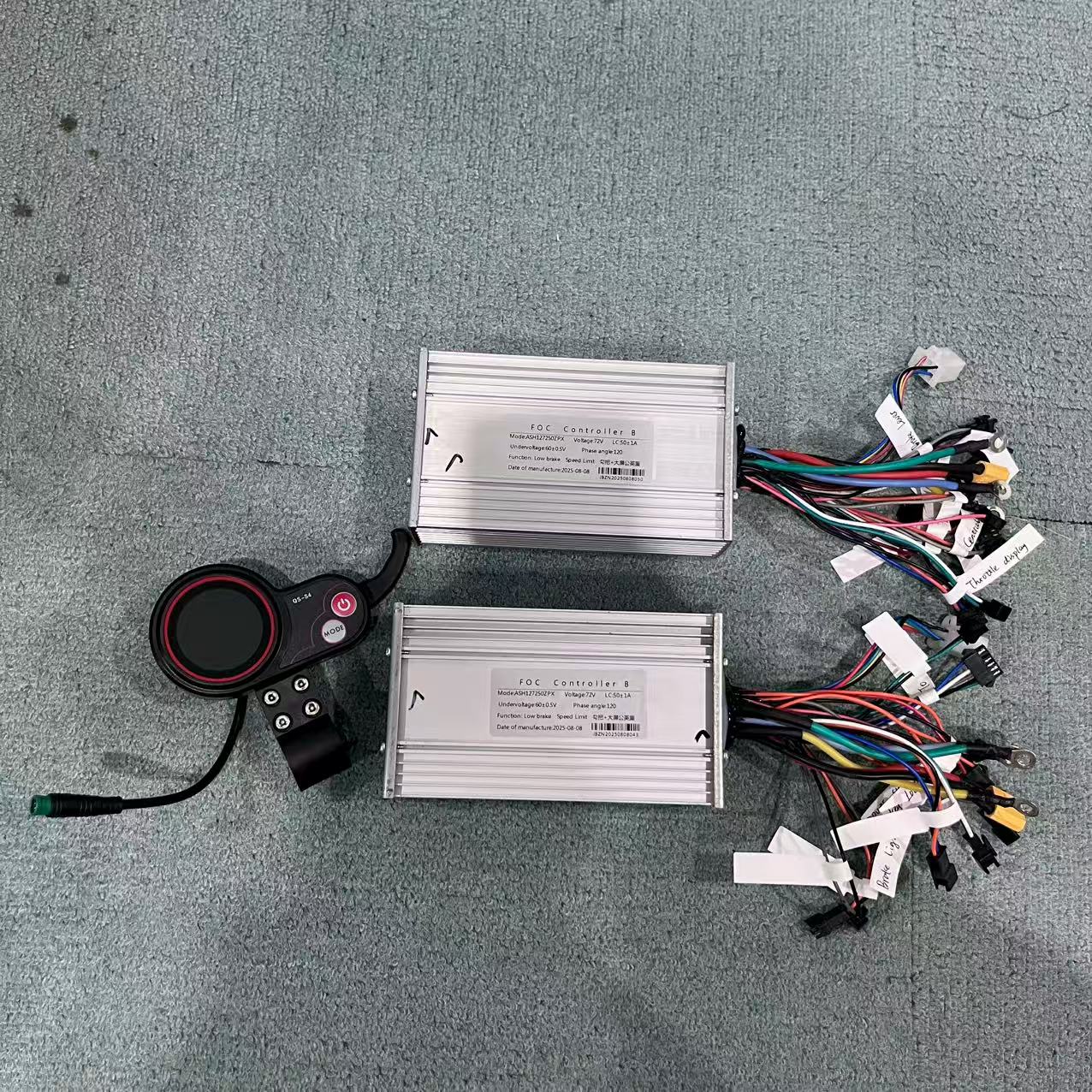 72V 50A JB Jingbo Электрически – обзор и цена 72V 45A Dual Controller