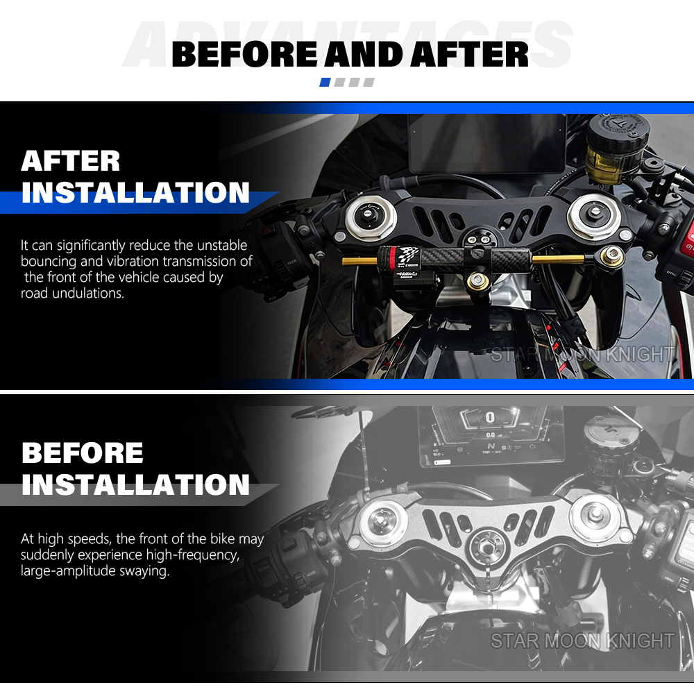 Кронштейн для мотоциклетного р – обзор и цена Steering Damper Stabilizer Kit Cnc